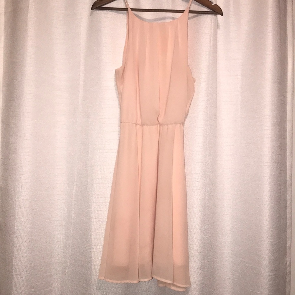 Light pink dress